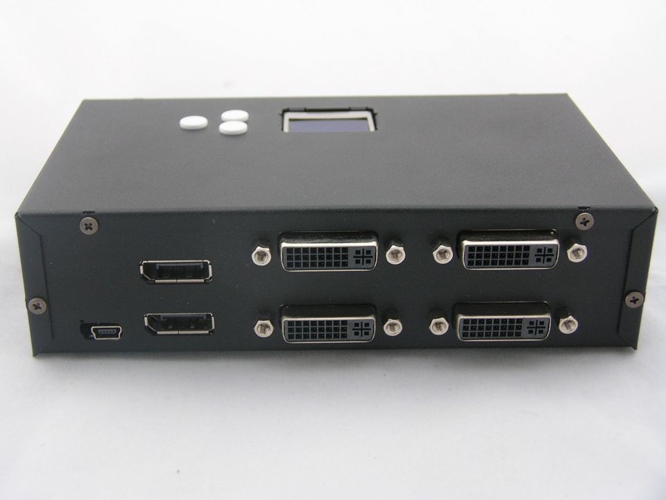 DPD24 matrix DP 2x2 video wall 2dp in & 4dvi output expander HUB
