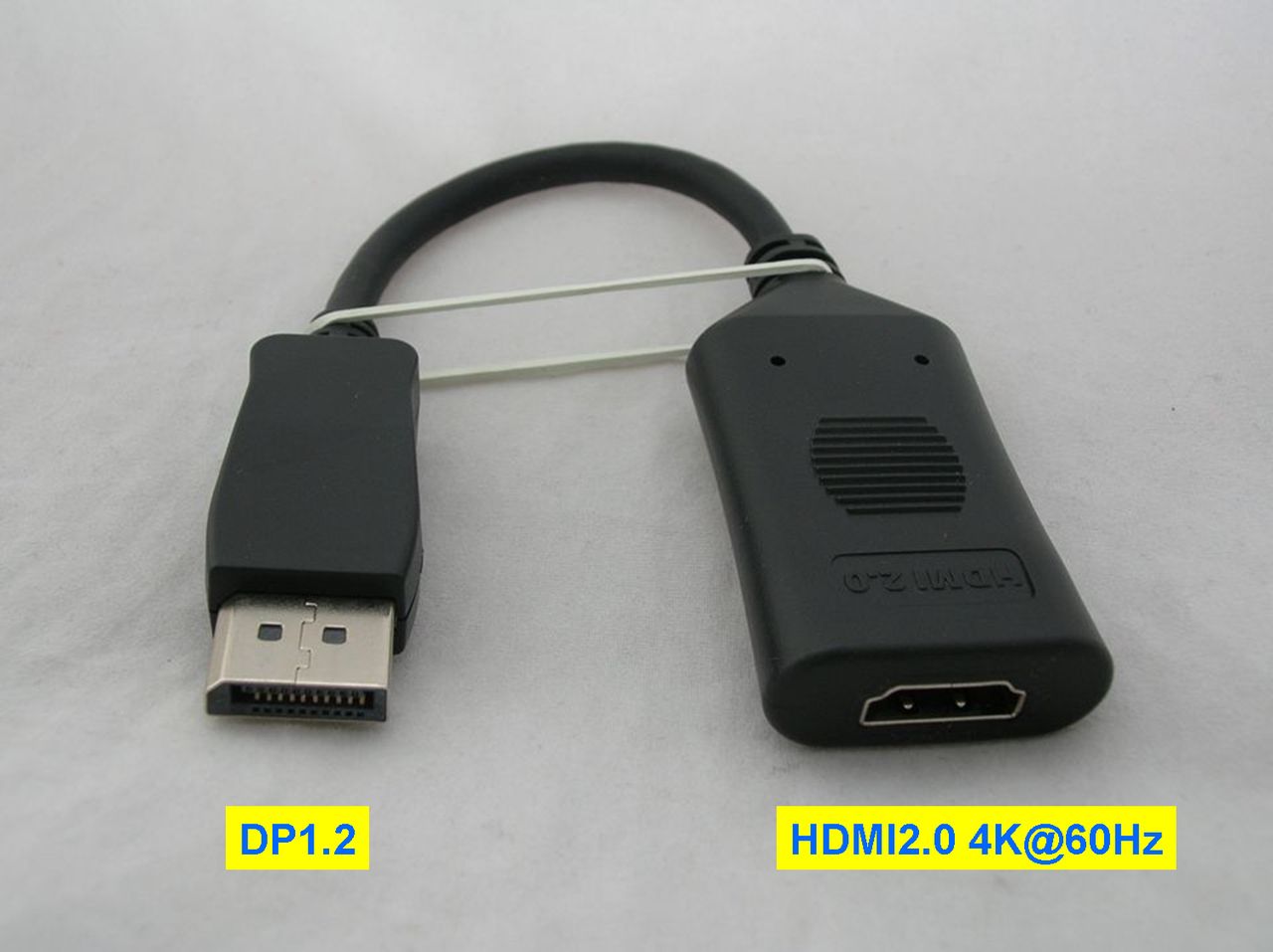 4K Active Mini DP1.2 to HDMI 2.0 4K*2K@60Hz converter adapter